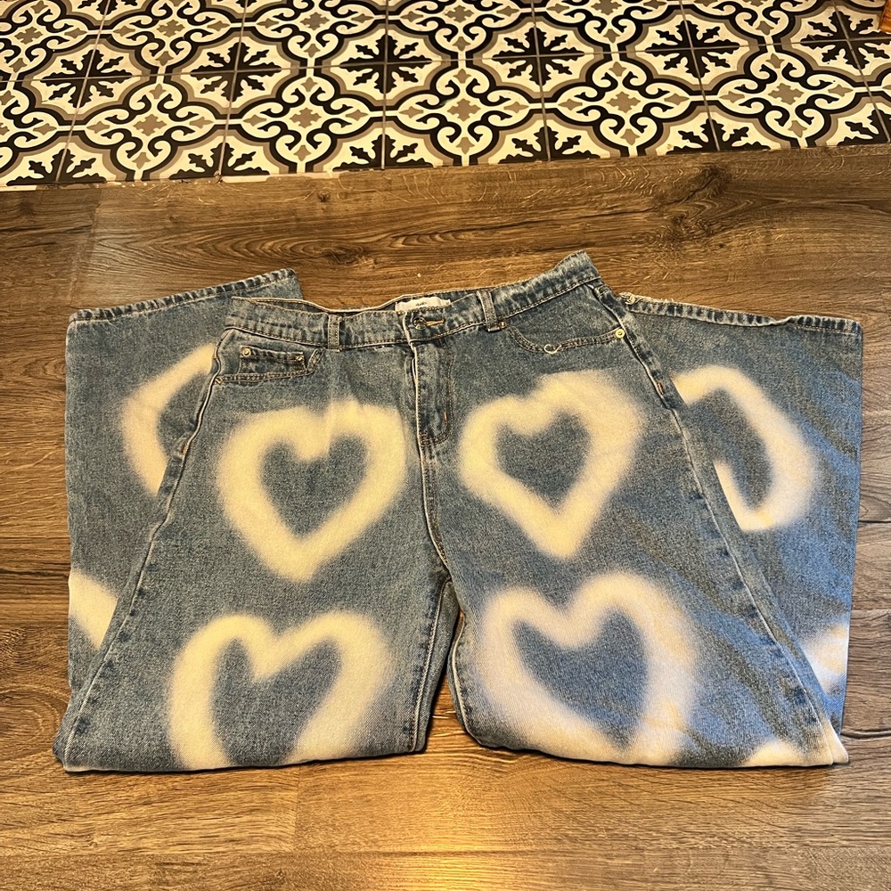 Heart Denim jeans